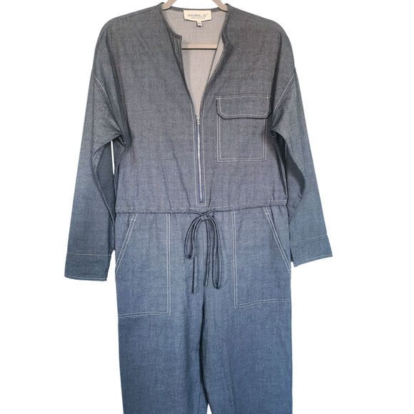 Minimalist Tamara Davydova Denim Jumpsuit in Indigo Size XS - Picture 5 of 8
